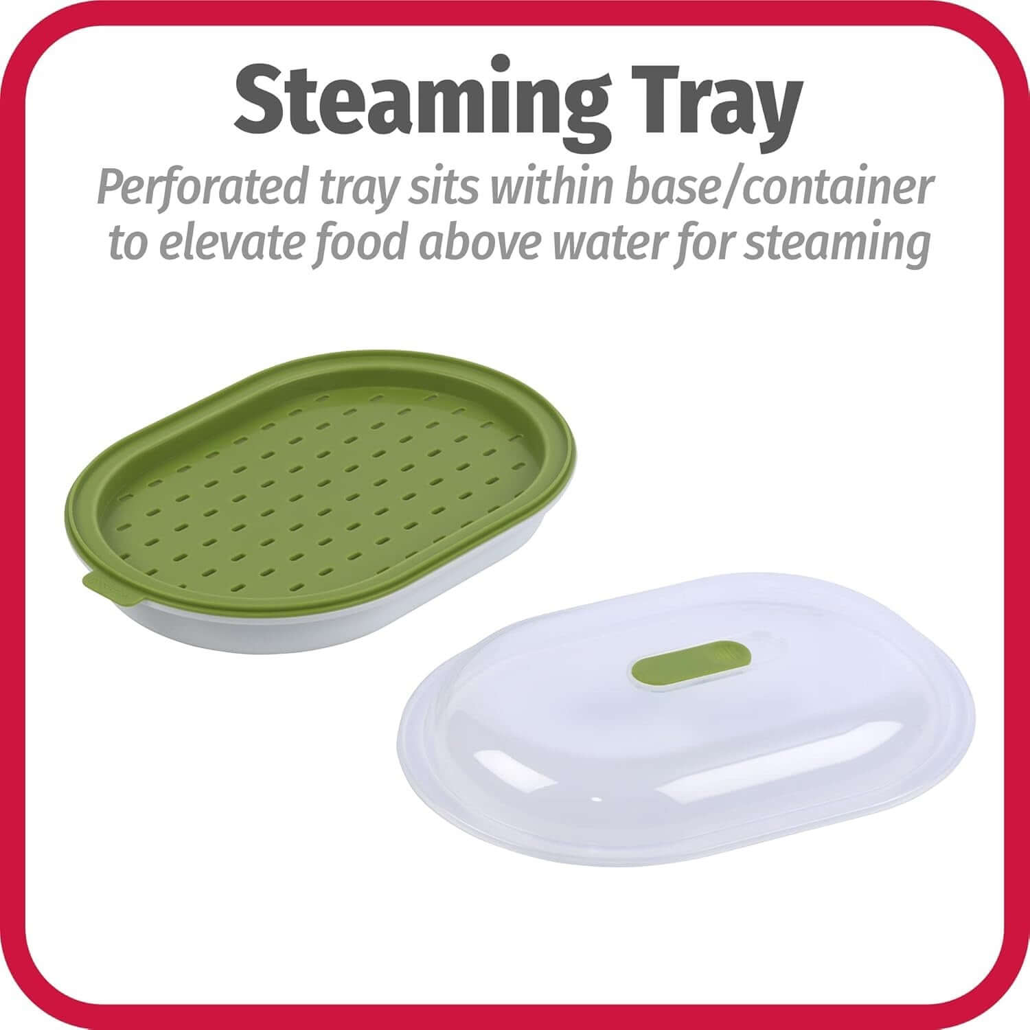 Mikrowellen-Dampfgarer für schnelles &amp; gesundes Kochen