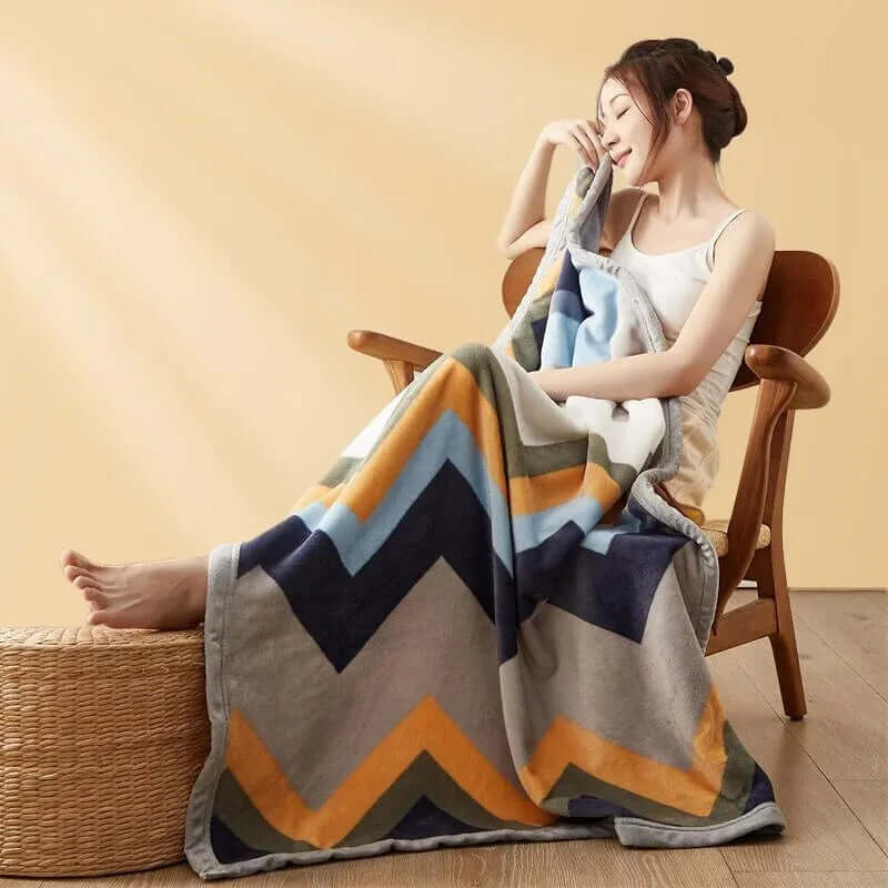 Kuschelige Flanell-Wohndecke - Weich, Warm &amp; Stilvoll