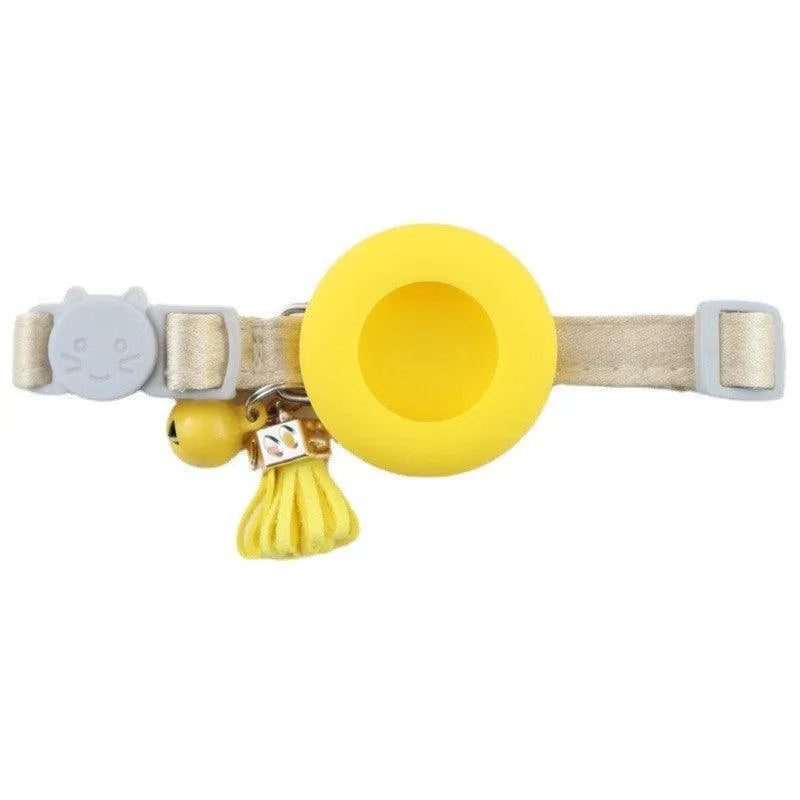 GPS Halsbandhülle für Katzen | Mit Glocke &amp; Halterung für Tracker