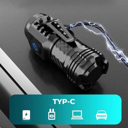 Kompakte LED Taschenlampe - Vielseitig &amp; Leistungsstark