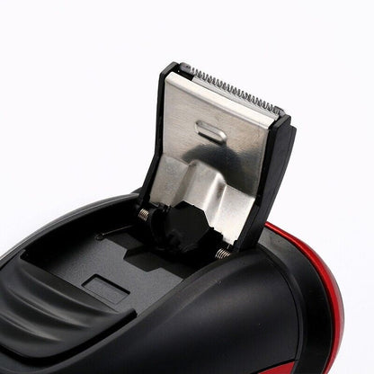 Herren Rasierer Rotary Waterproof Elektrischer Rasierer Pop-Up Trimmer Nass Trocken Kabellos