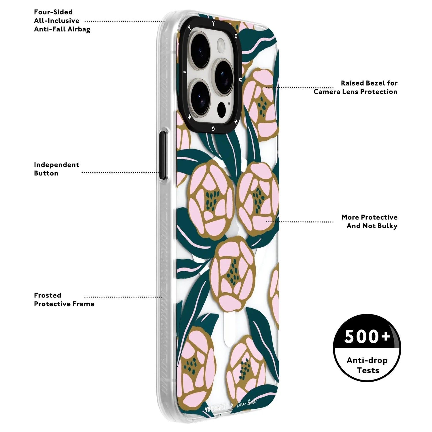 Tara Reed Smartphone-Hülle mit multidirektionalem Stoßschutz