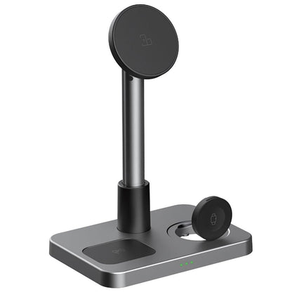 3 in 1 Magnetisches Ladegerät mit teleskopischer Reichweite für Apple