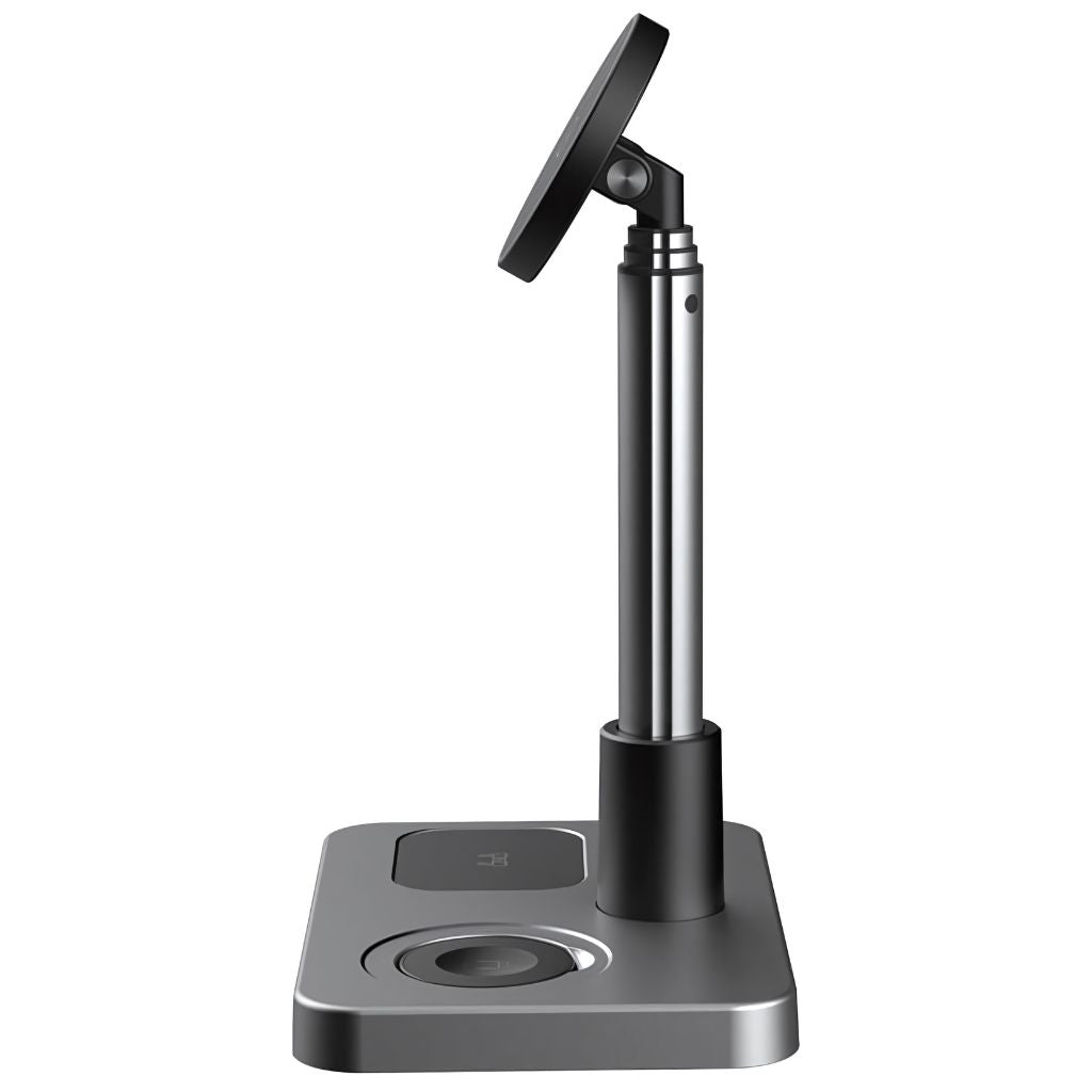 3 in 1 Magnetisches Ladegerät mit teleskopischer Reichweite für Apple