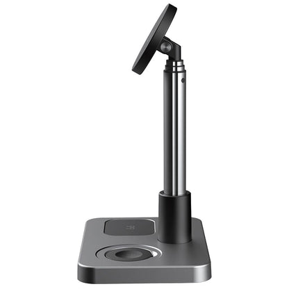 3 in 1 Magnetisches Ladegerät mit teleskopischer Reichweite für Apple