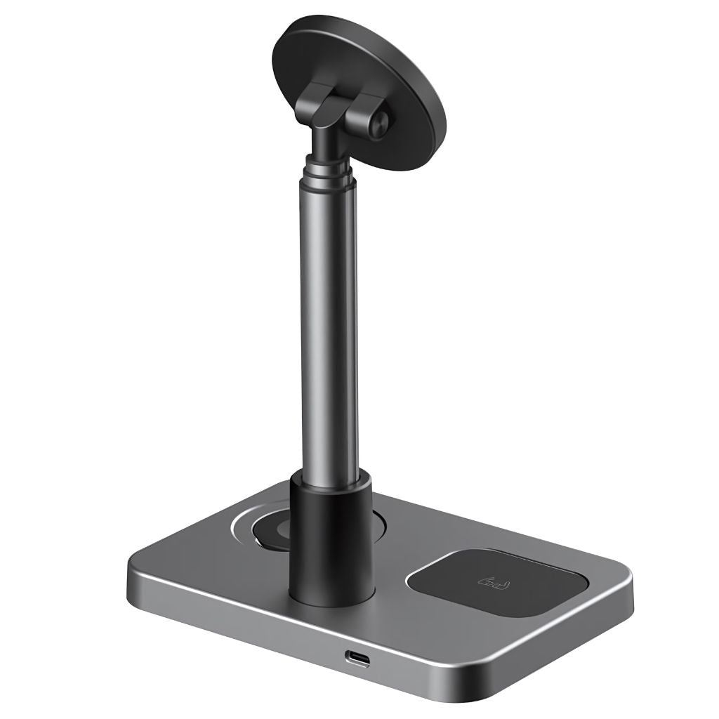 3 in 1 Magnetisches Ladegerät mit teleskopischer Reichweite für Apple