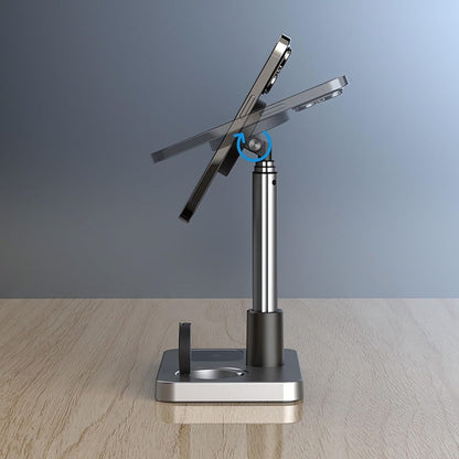 3 in 1 Magnetisches Ladegerät mit teleskopischer Reichweite für Apple