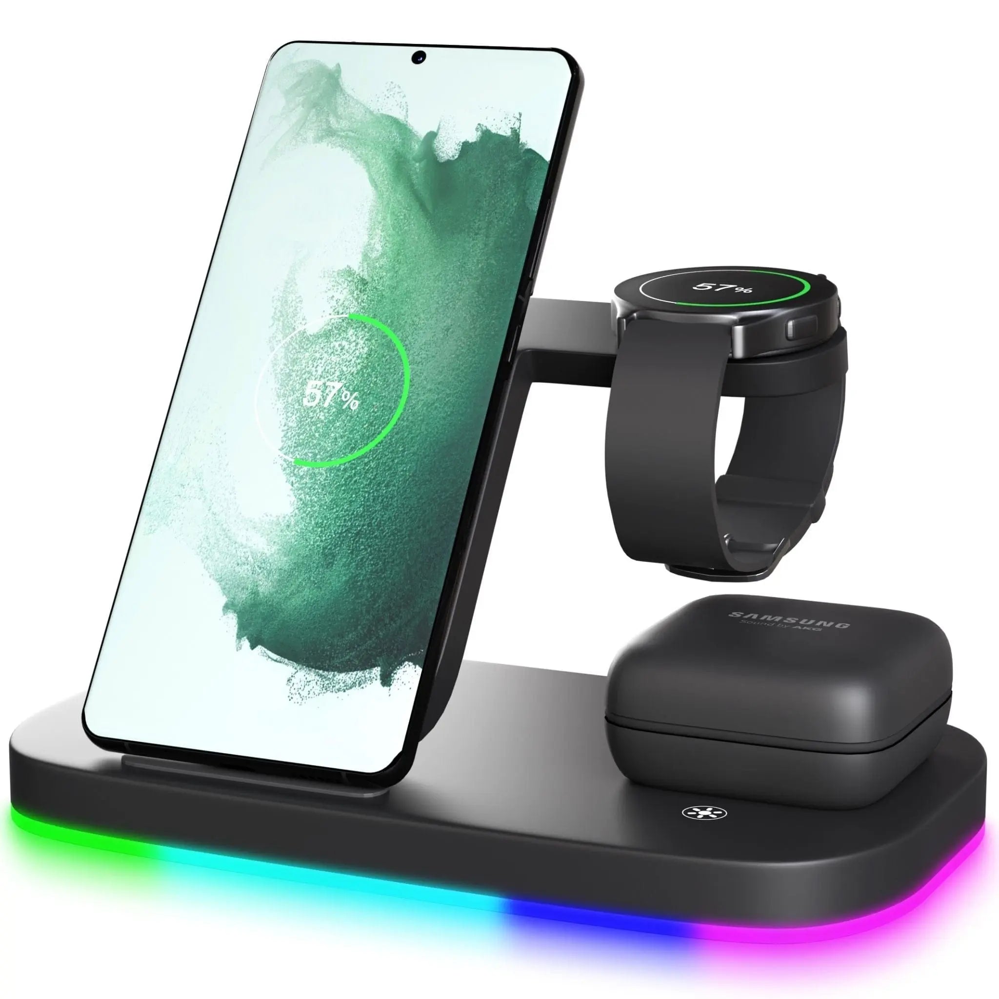3-in-1 Ladegerät für Samsung Galaxy, Uhr und Buds von Evolved Chargers