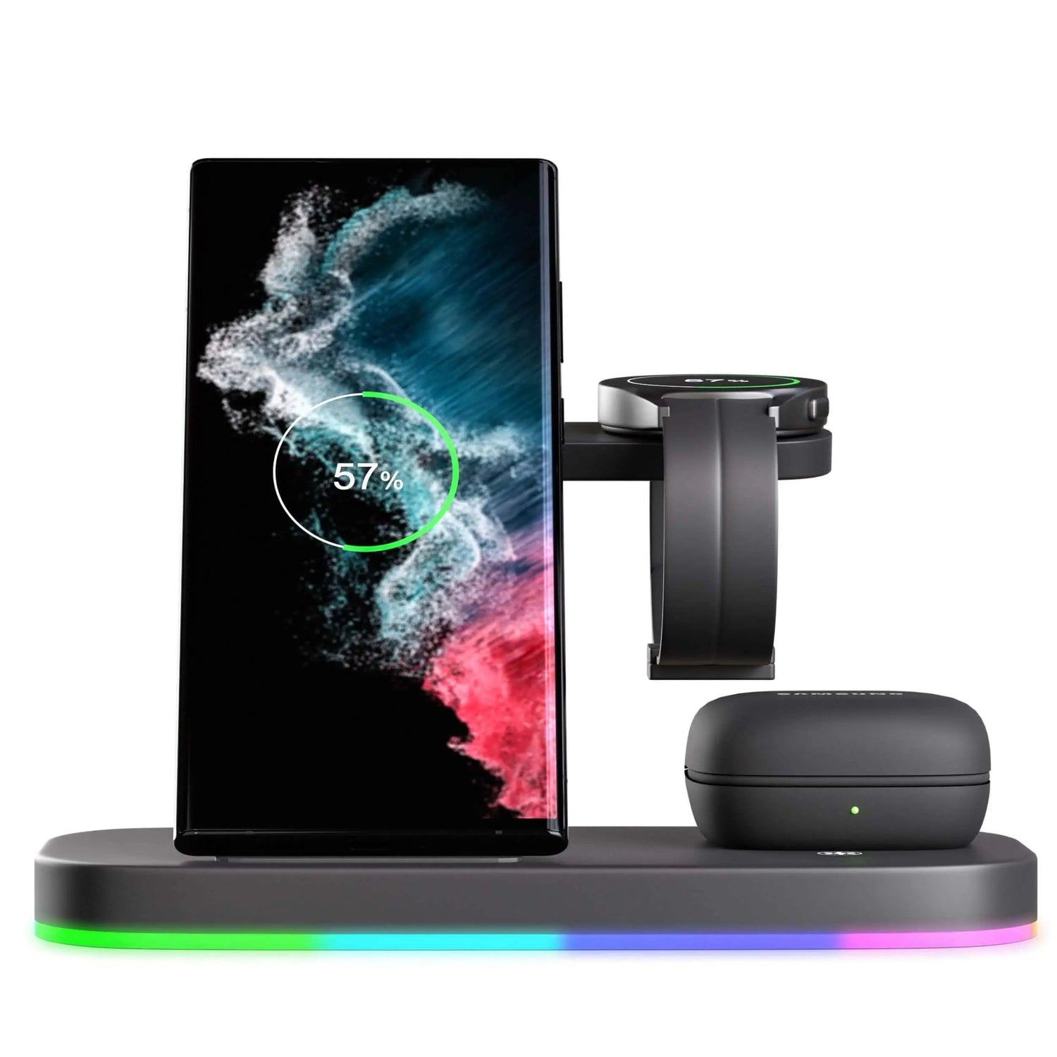3-in-1 Ladegerät für Samsung Galaxy, Uhr und Buds von Evolved Chargers