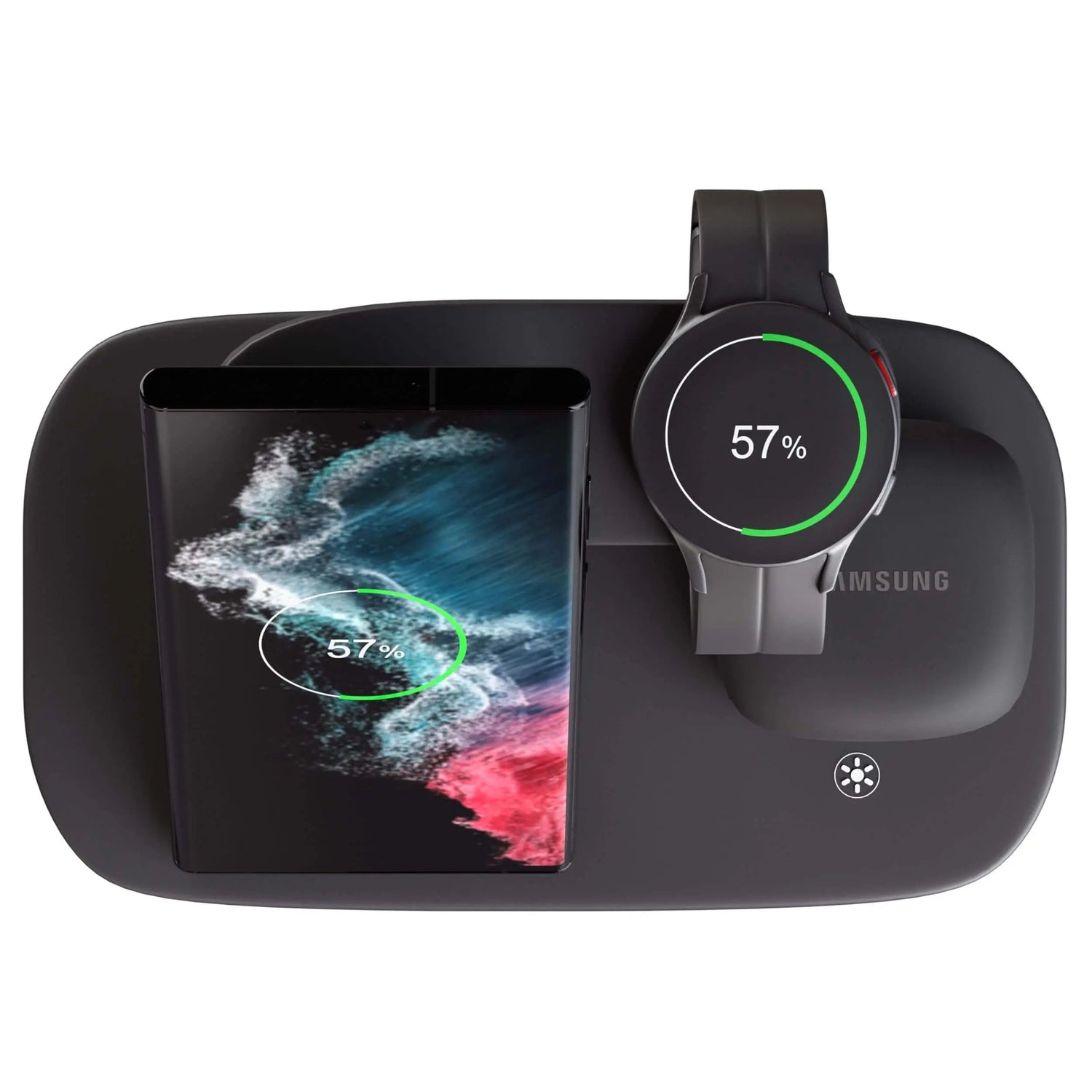 3-in-1 Ladegerät für Samsung Galaxy, Uhr und Buds von Evolved Chargers