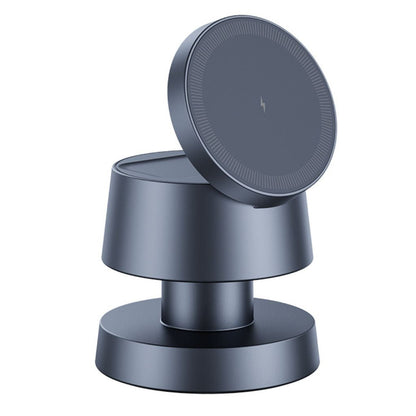 3 in 1 Magnetisches Ladegerät mit Umgebungslicht für Apple