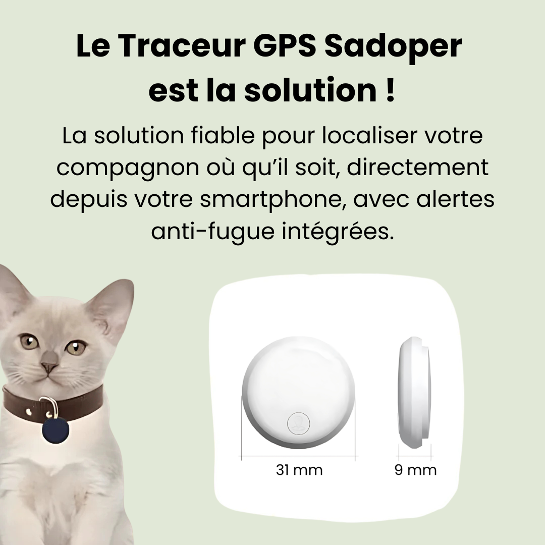 Zelara™ GPS-Tracking 24/7 – GPS-Tracker für Katzen ohne Abonnement