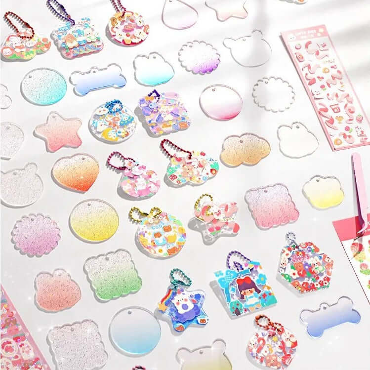Kreatives 3D-Sticker-Set - Deko-Set für Kinder &amp; Erwachsene