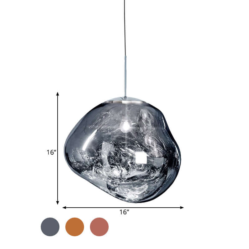 Moderne Glas-Pendelleuchte - Deckenbeleuchtung