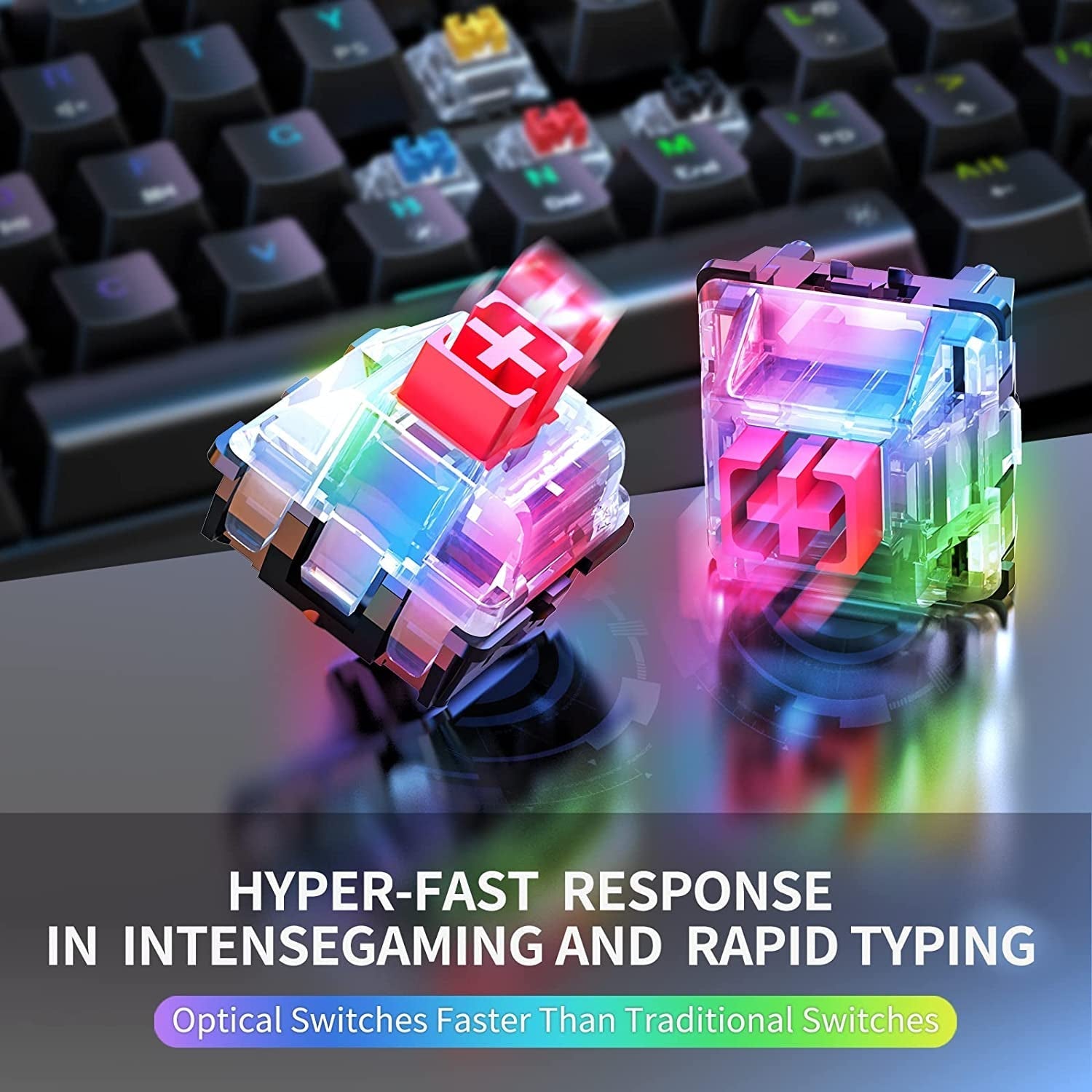 TH61 60% Mechanische Gaming-Tastatur, RGB-Hintergrundbeleuchtung Kabelgebundene Ultra-kompakte Mini Mechanische Tastatur Volltasten programmierbar Schwarz