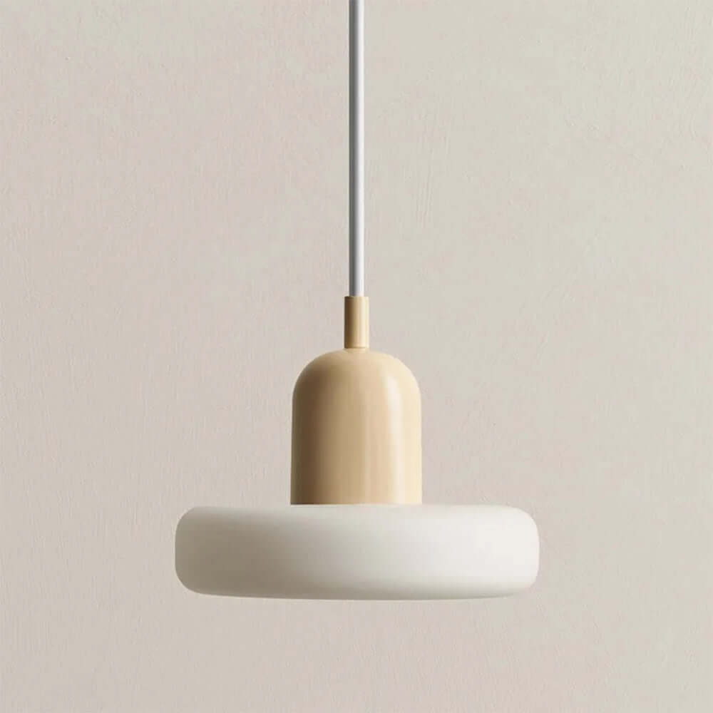 Moderne Pendelleuchte Glas &amp; Metall