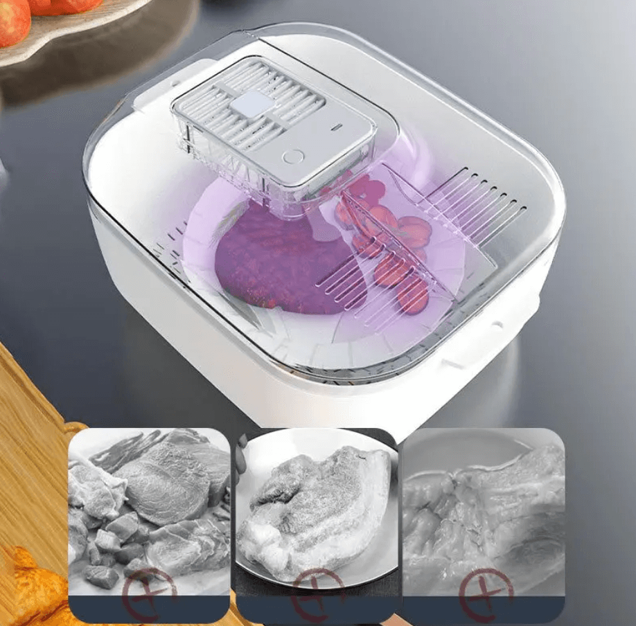 Schnell Auftauen: QuickDefrost - Hygienisch &amp; Tropffrei