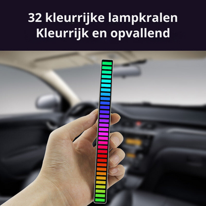 Smart Sound-Activated RGB Lichtleiste | Musik-Sync LED Ambientebeleuchtung