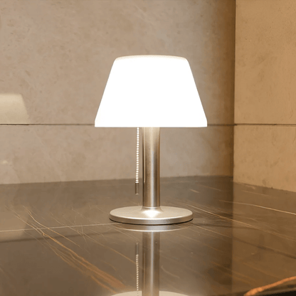 Solar-Tischlampe Außen, Solarlaterne Garten