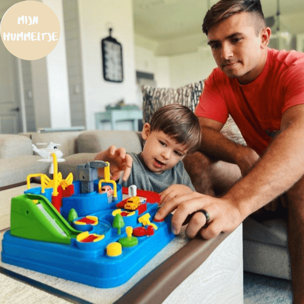 Kinder-Rennbahn Set - Abenteuer-Stadt