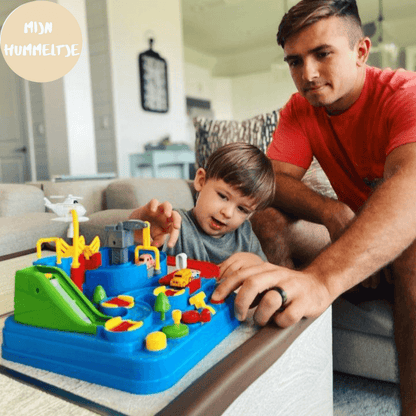 Kinder-Rennbahn Set - Abenteuer-Stadt