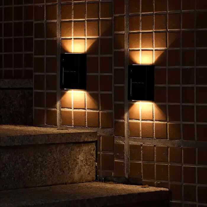 Solar Gartenleuchte Außen Wandleuchte Modern LED