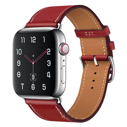 Apple Watch echtem Leder handgefertigtes Armband