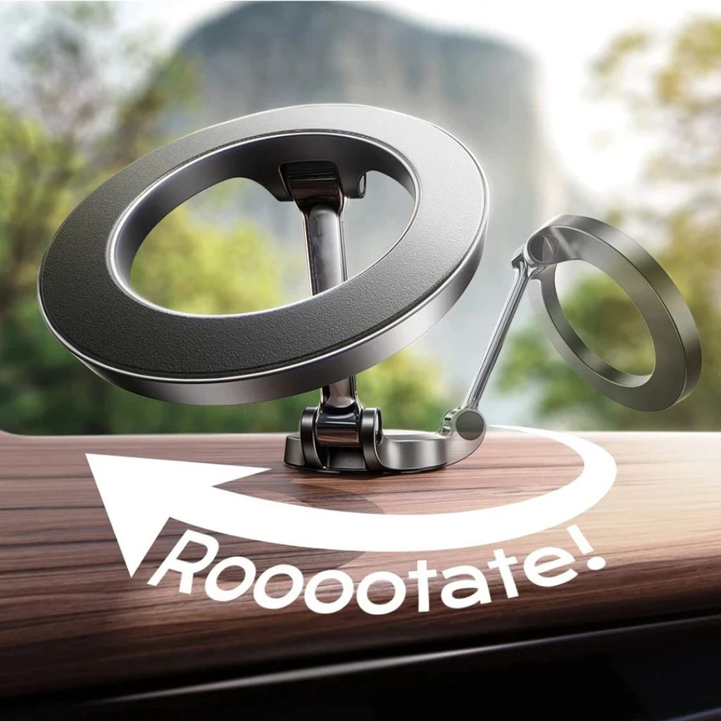 Magnetischer Handyhalter für das Auto mit Rotation und Faltung