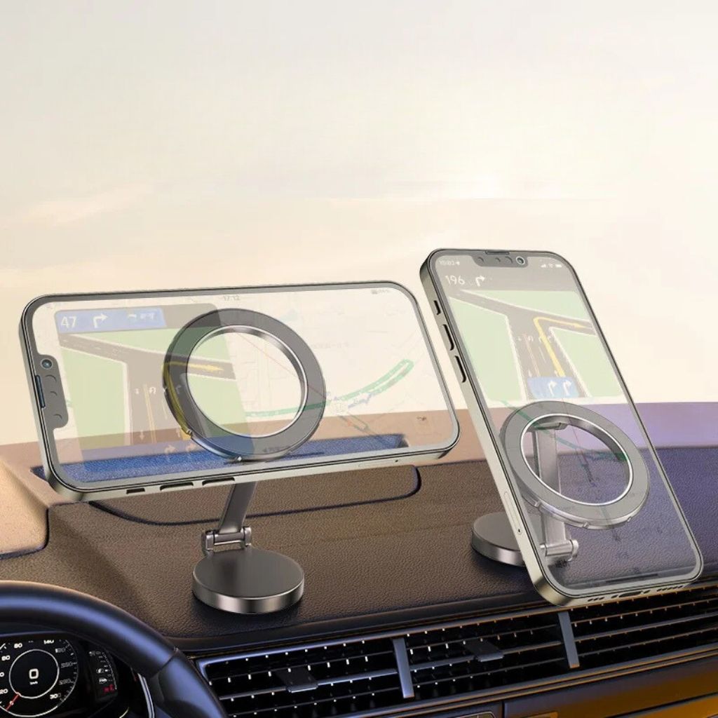 Magnetischer Handyhalter für das Auto mit Rotation und Faltung