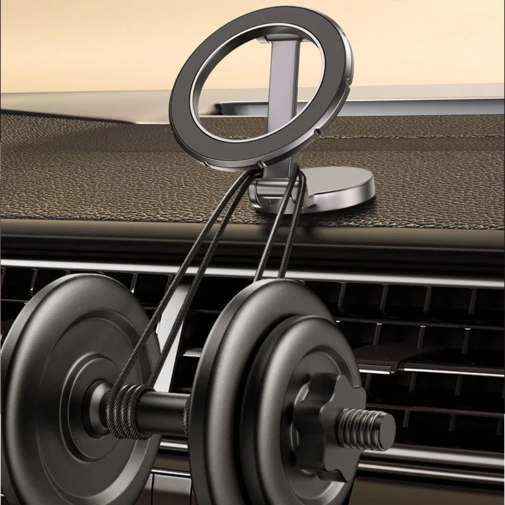 Magnetischer Handyhalter für das Auto mit Rotation und Faltung