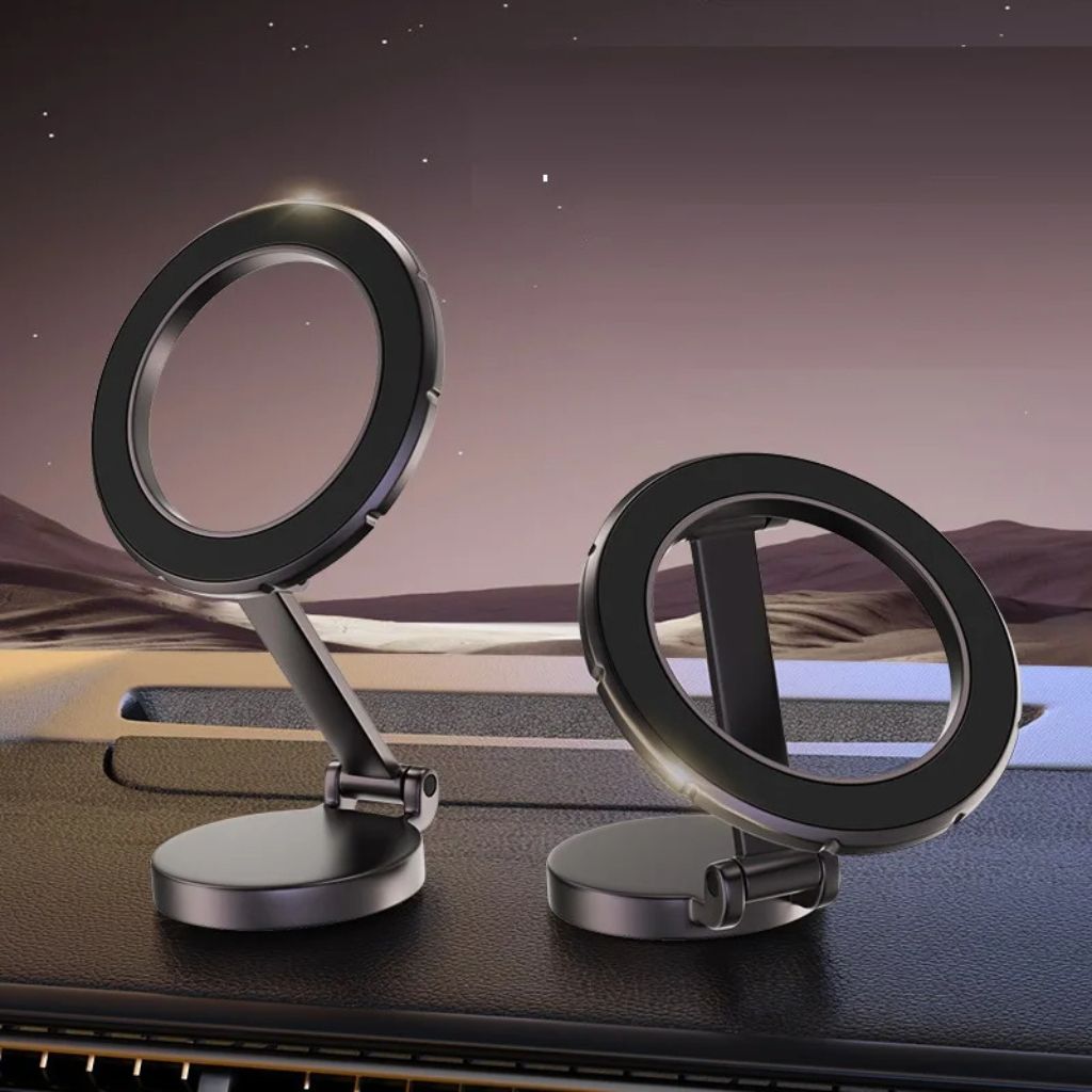 Magnetischer Handyhalter für das Auto mit Rotation und Faltung