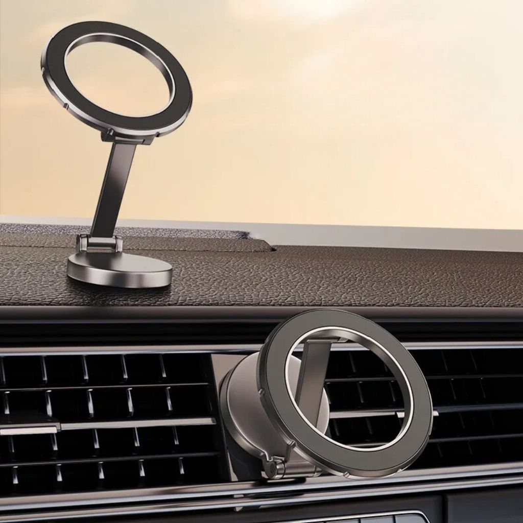 Magnetischer Handyhalter für das Auto mit Rotation und Faltung
