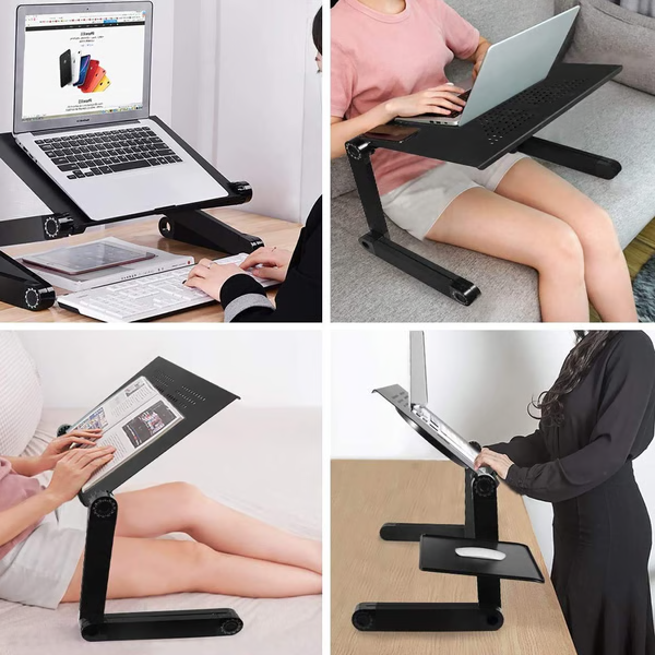 Ergonomische Laptop-Stütze | 360° Rotation und optimale Anpassungsfähigkeit