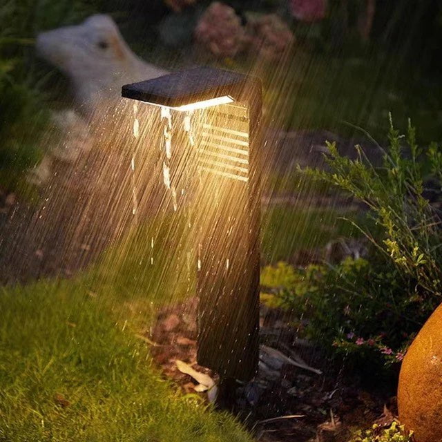 Solar Gartenleuchte | Elegante LED Gartenbeleuchtung