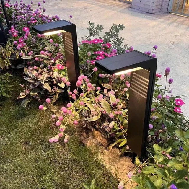 Solar Gartenleuchte | Elegante LED Gartenbeleuchtung