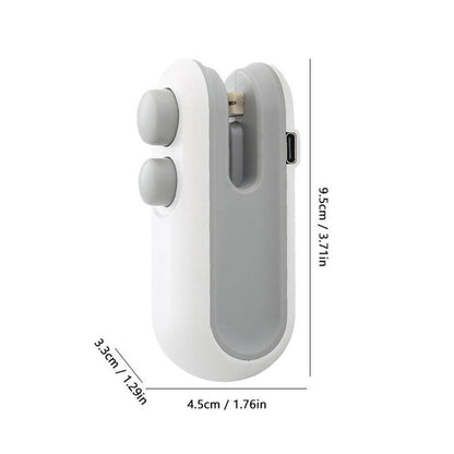 Mini-Lebensmittelversiegler 2in1 - Frisch &amp; Praktisch