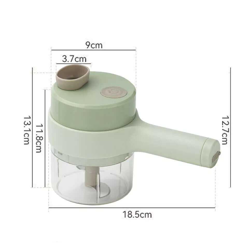 Elektrischer Gemüse &amp; Obst-Zerkleinerer - Küchenhelfer