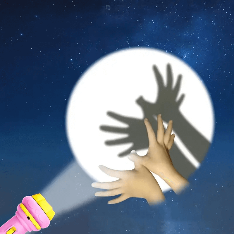 Projektor Taschenlampe für Kinder - 32 Dias