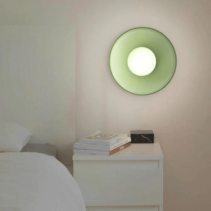 Runde LED Deckenleuchte Modern Glas Lampe