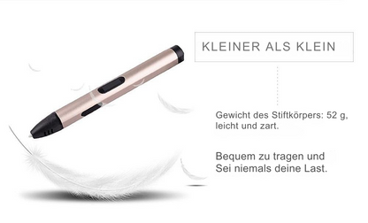 3D-Druckstift der 4. Generation – Kreativ, kompakt und vielseitig