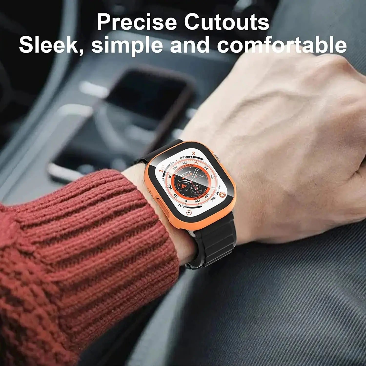 PinnacleGuard 3-in-1-Präzisionsschutz für Apple Watch Ultra &amp; Ultra 2 49 mm