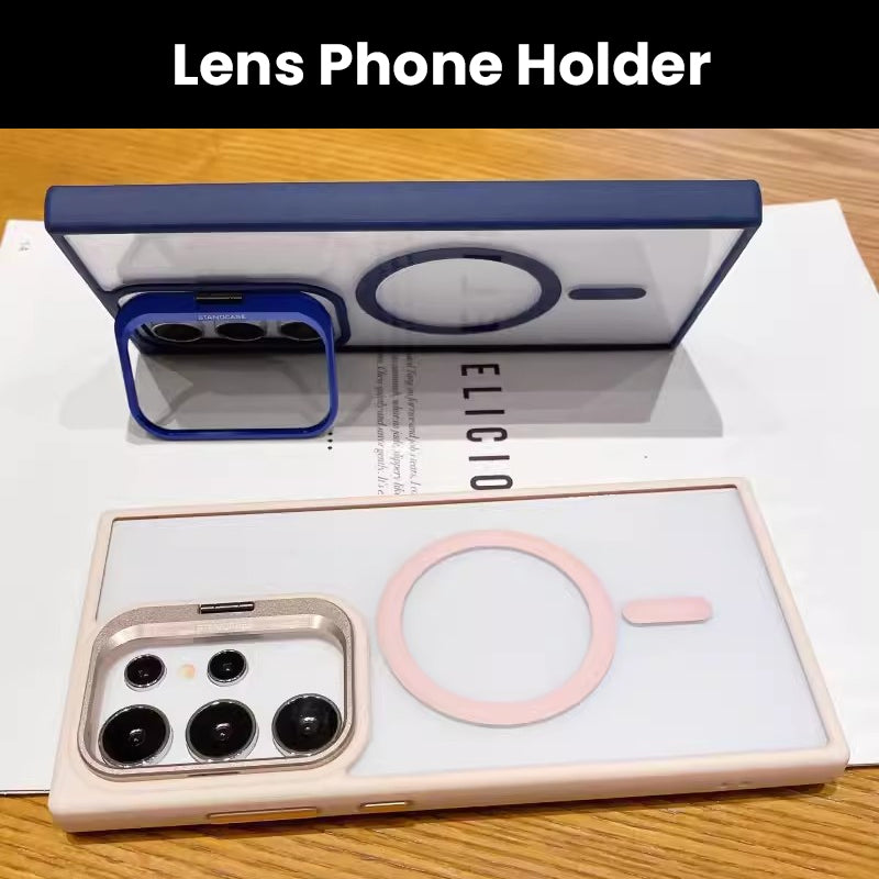 Samsung Transparente Magnetische Halterung Telefonhülle