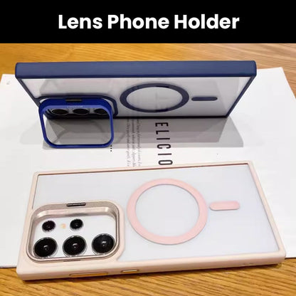 Samsung Transparente Magnetische Halterung Telefonhülle