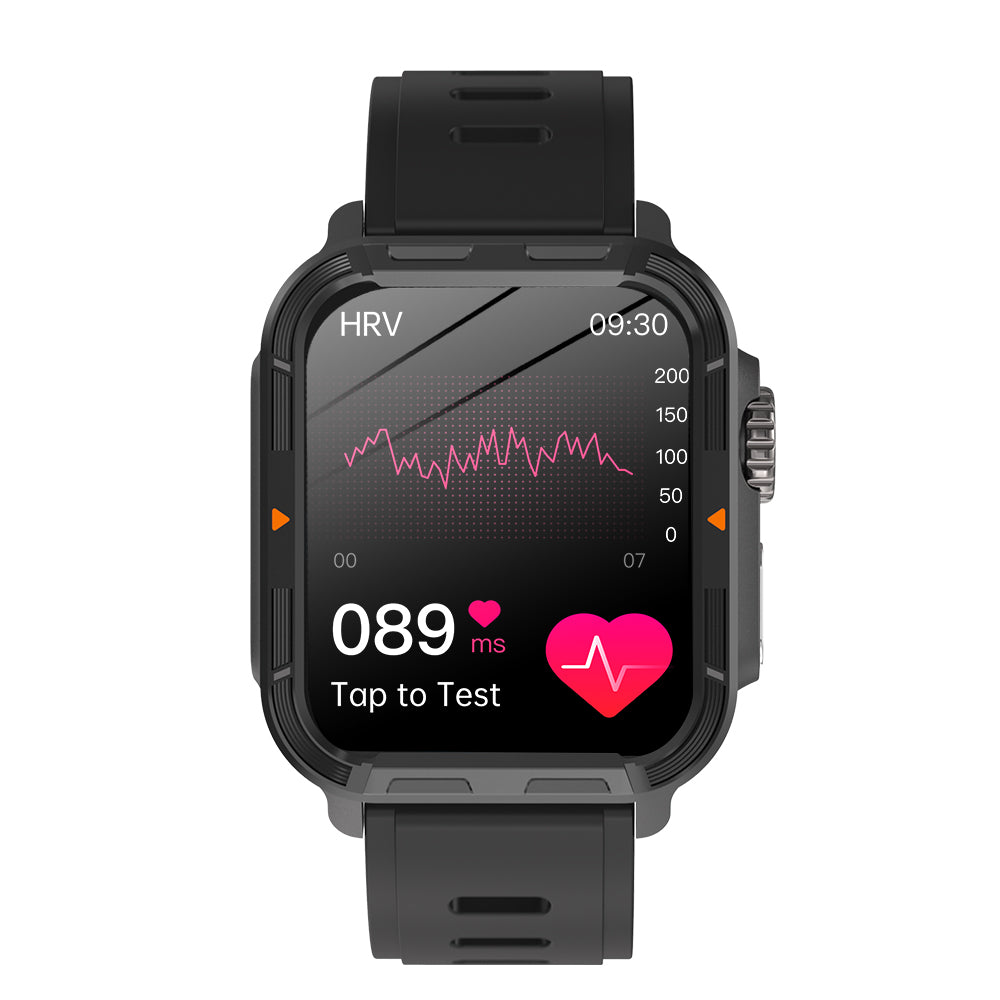 Zelara-Robuste Sport-Smartwatch Zelara VEE PRO zur Überwachung der Körperzusammensetzung/EKG/Blutzucker/Blutdruck/Herzfrequenz