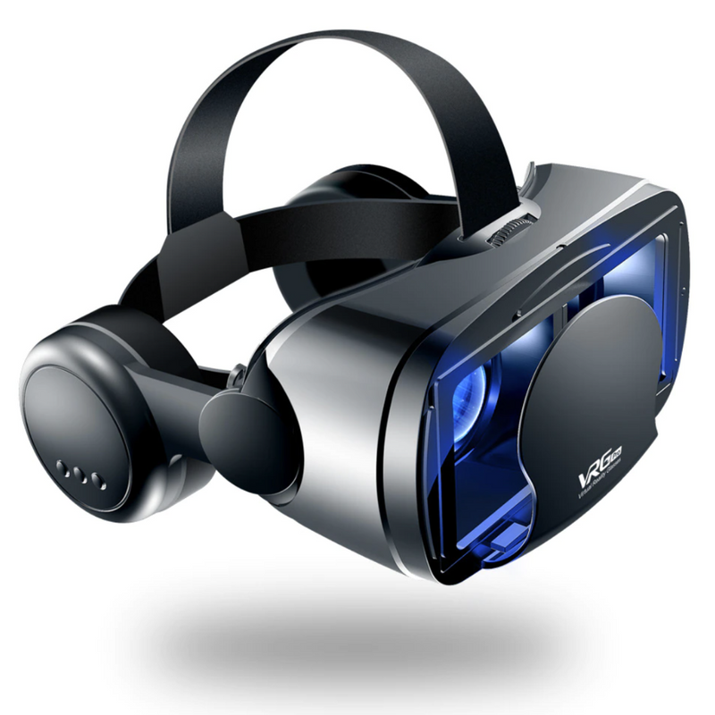 Zelara | Virtual Reality Smart VR-Brille mit integrierten Headset für iPhone &amp; Android
