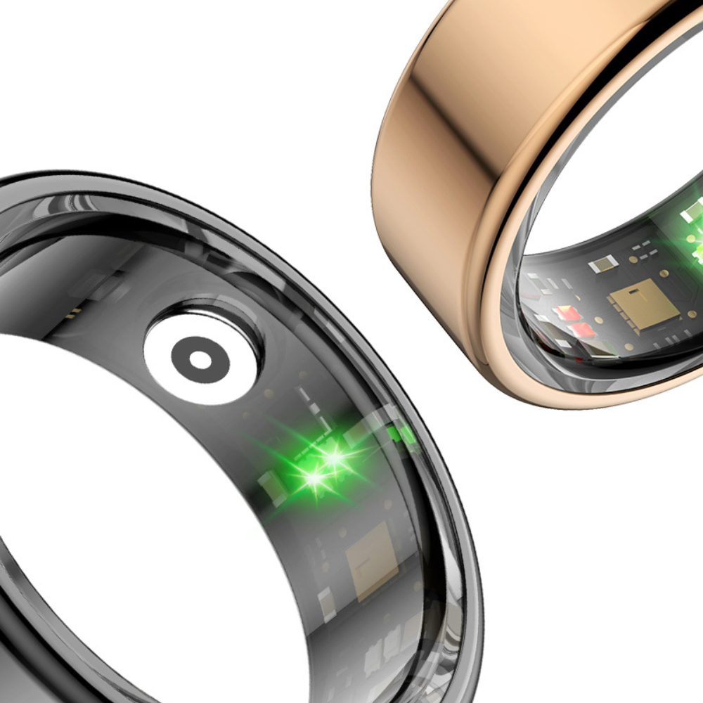 Premium Smart Ring Fitness- &amp; Schlaftracker, wasserdicht IP68, GPS &amp; Herzfrequenzmonitor