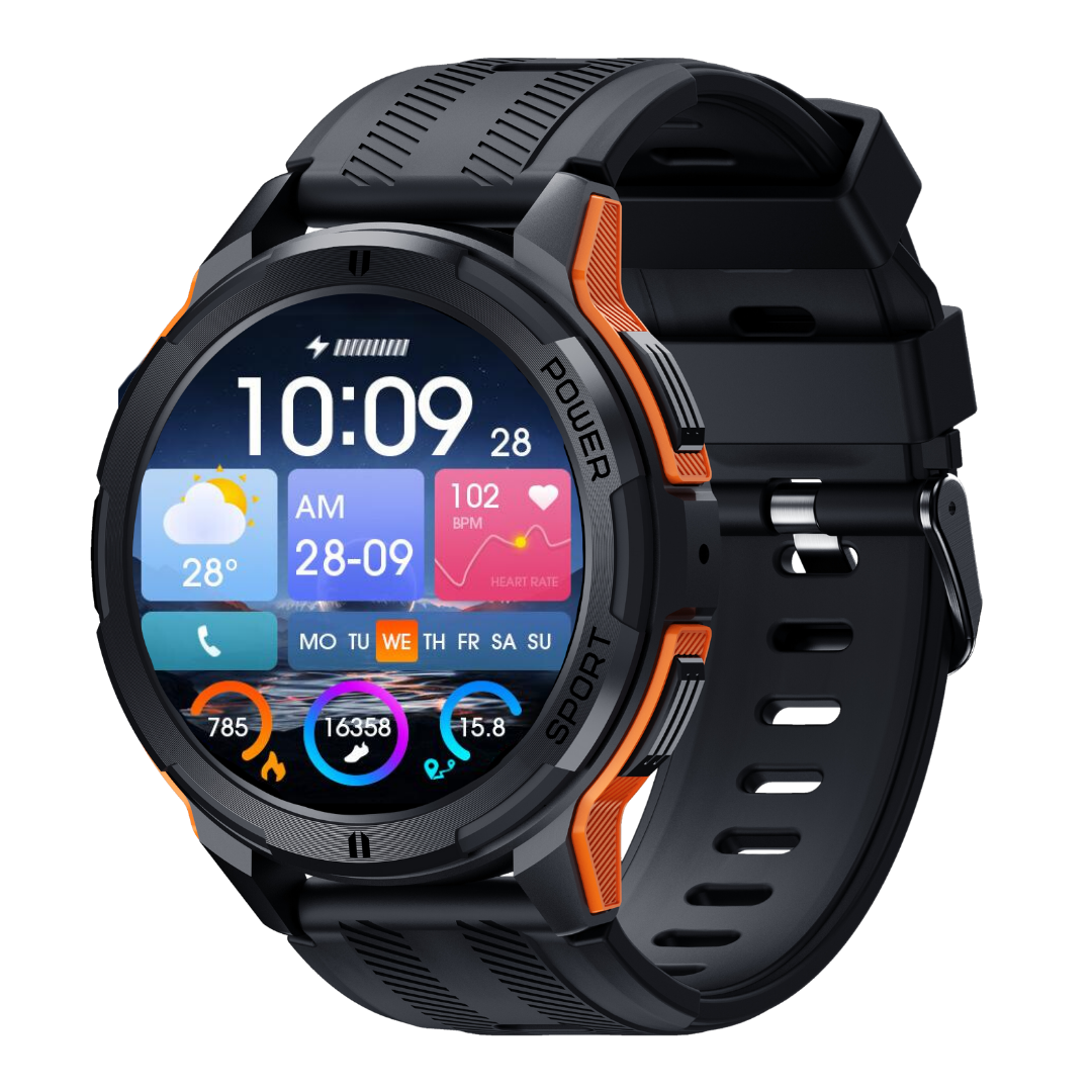 Rugged Smartwatch für Männer - Robuste, unzerstörbare Digitaluhr kompatibel mit iPhone