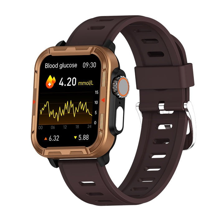 Zelara-Robuste Sport-Smartwatch Zelara VEE PRO zur Überwachung der Körperzusammensetzung/EKG/Blutzucker/Blutdruck/Herzfrequenz