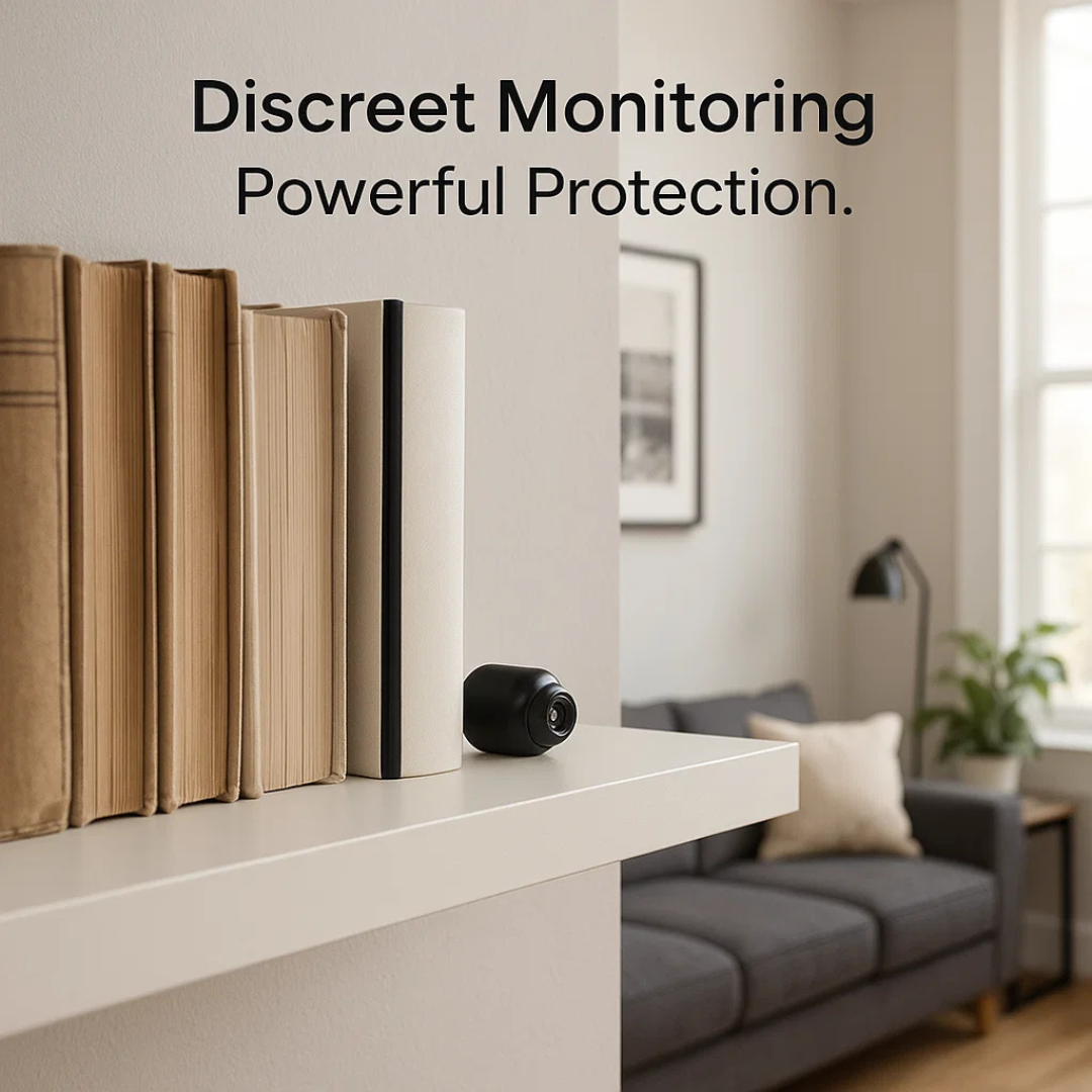 Mini WLAN versteckte Kamera und Audio - Winzige Überwachungs-Mini-Spionkameras Drahtlose Nanny-Überwachung