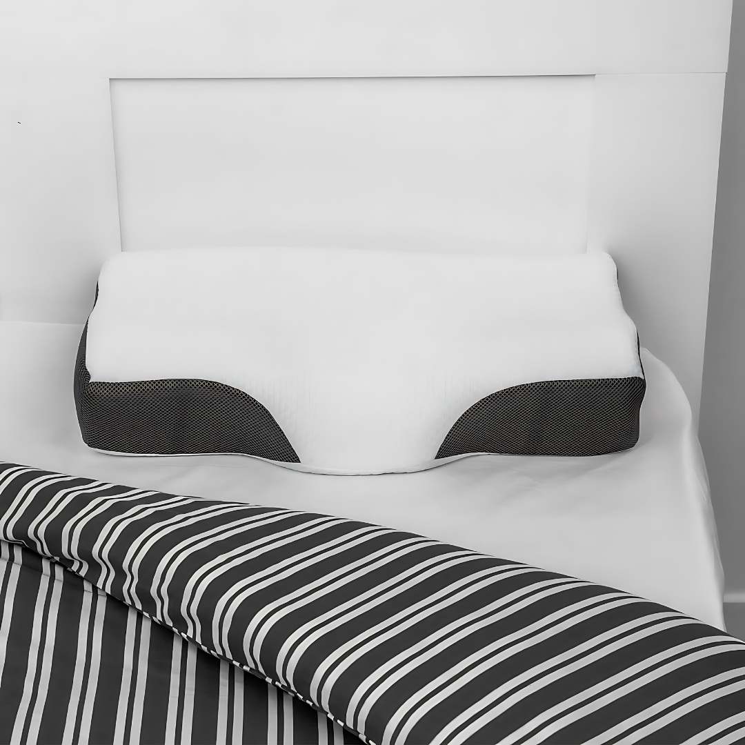 Memory Foam Nackenstützkissen - Konturiertes Design zur Linderung von Nackenschmerzen und Verbesserung der Schlafqualität
